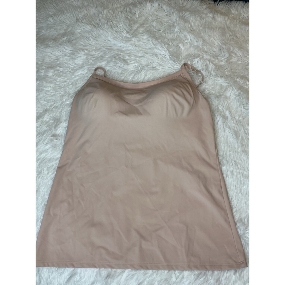 Duluth‎ Trading Co No Yank Wireless Padded Bra Cami Women's Top